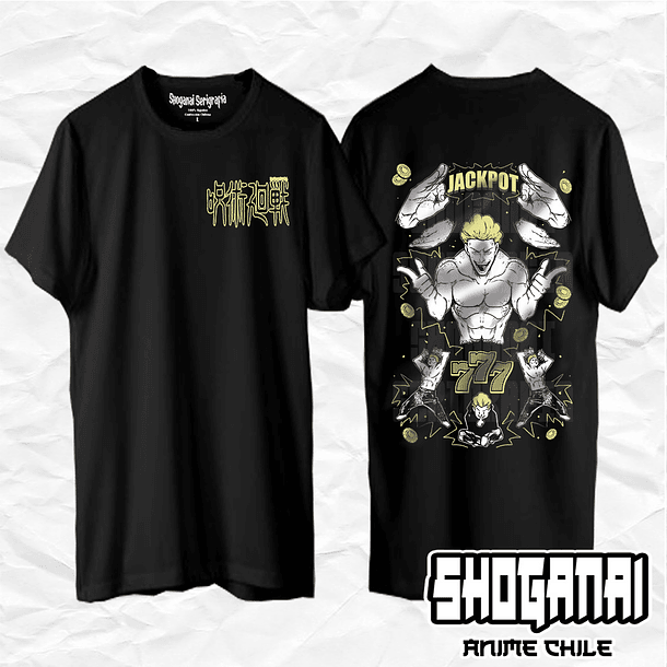 JJK70 Kinji Hakari - Jujutsu Kaisen / Polera manga corta 1