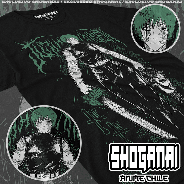 JJK71 Maki Zenin - Jujutsu Kaisen / Polera manga corta 1