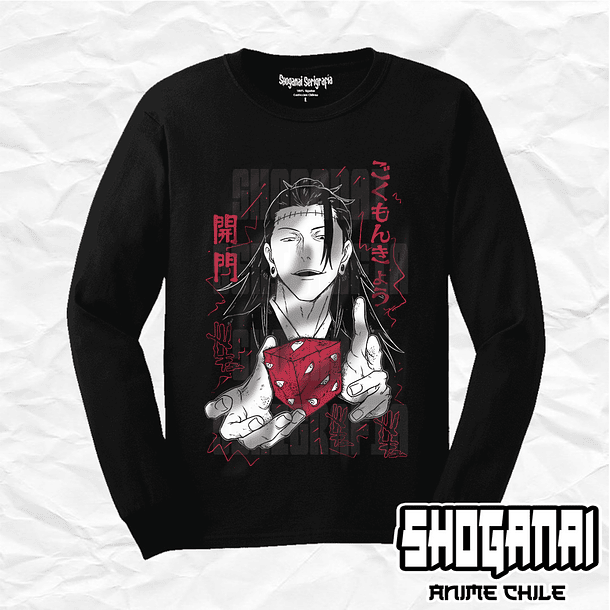JJK72 Suguru Geto X Kenjaku - Jujutsu Kaisen / Polera manga larga 1
