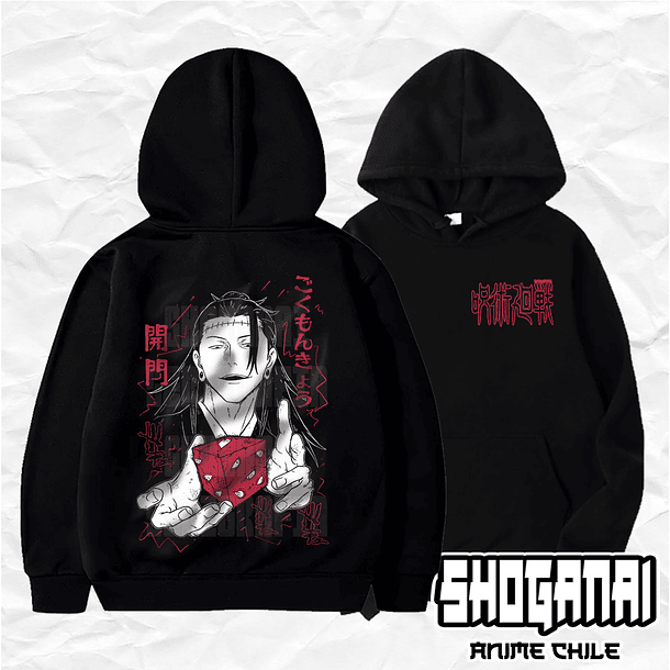 JJK72 Suguru Geto X Kenjaku - Jujutsu Kaisen / Hoddie - Poleron Canguro 1