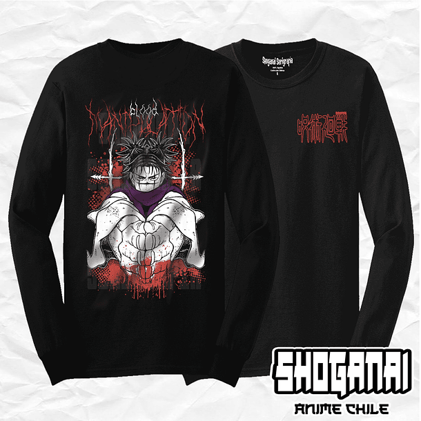 JJK73 Choso - Jujutsu Kaisen / Polera manga larga 1