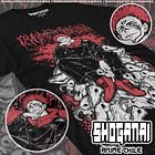 JJK75 Itadori X Sukuna - Jujutsu Kaisen / Polera manga corta 1