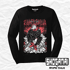 JJK75 Itadori X Sukuna - Jujutsu Kaisen / Polera manga larga 1