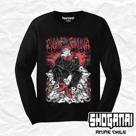JJK75 Itadori X Sukuna - Jujutsu Kaisen / Polera manga larga
