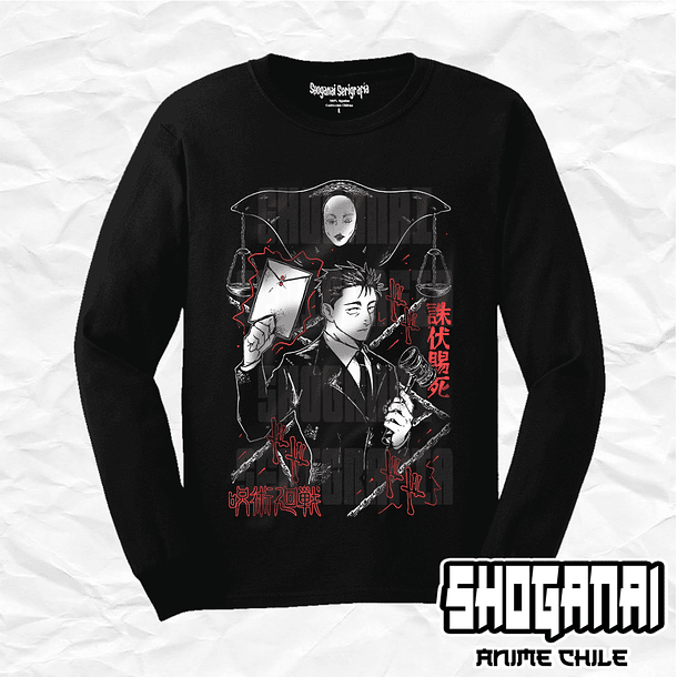 JJK76 Hiromi Higuruma - Jujutsu Kaisen / Polera manga larga 1