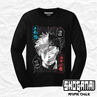 JJK77 Satoru Gojo VS Ryomen Sukuna - Jujutsu Kaisen / Polera manga larga 1