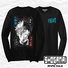 JJK77 Satoru Gojo VS Ryomen Sukuna - Jujutsu Kaisen / Polera manga larga 1