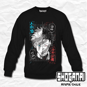 JJK77 Satoru Gojo VS Ryomen Sukuna - Jujutsu Kaisen / Crewneck - Poleron Polo