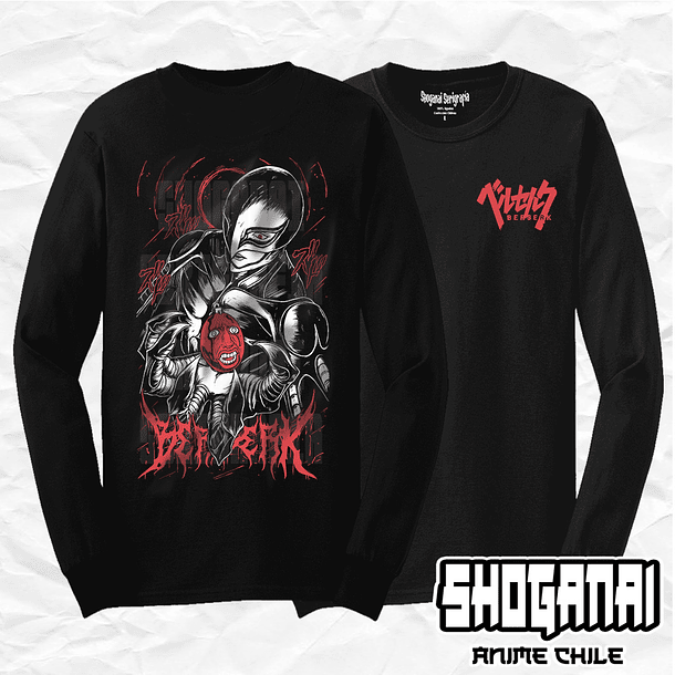 BRK05 Griffith / Femto - Berserk / Polera manga larga 1