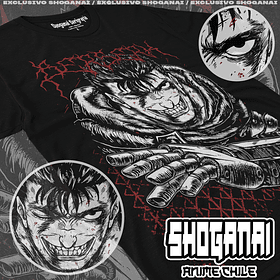 BRK06 Guts - Berserk / Polera manga corta
