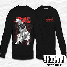 BAKI01 Baki Hanma - Baki / Crewneck - Poleron Polo