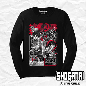 BAKI02 Baki Hanma - Baki / Polera manga larga
