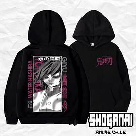 KNY43 Giyu Tomioka - Kimetsu No Yaiba / Hoddie - Poleron Canguro