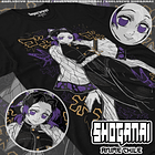 KNY44 Shinobu Kocho - Kimetsu No Yaiba / Polera manga corta 1