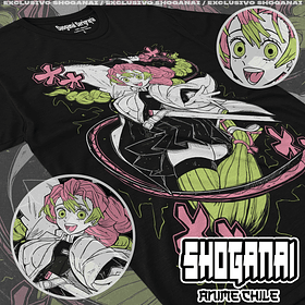 KNY45 Mitsuri Kanroji - Kimetsu No Yaiba / Polera manga corta