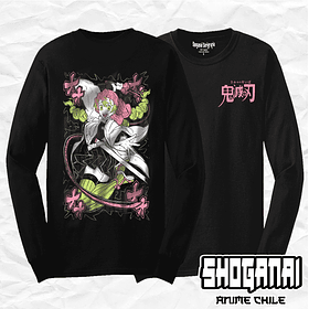 KNY45 Mitsuri Kanroji - Kimetsu No Yaiba / Polera manga larga