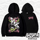 KNY45 Mitsuri Kanroji - Kimetsu No Yaiba / Hoddie - Poleron Canguro 1