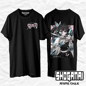 KNY48 Kanao Tsuyuri - Kimetsu No Yaiba / Polera manga corta