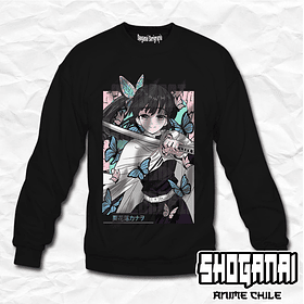 KNY48 Kanao Tsuyuri - Kimetsu No Yaiba / Crewneck - Poleron Polo