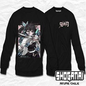 KNY48 Kanao Tsuyuri - Kimetsu No Yaiba / Crewneck - Poleron Polo