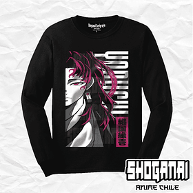 KNY49 Yoriichi Tsugikuni - Kimetsu No Yaiba / Polera manga larga