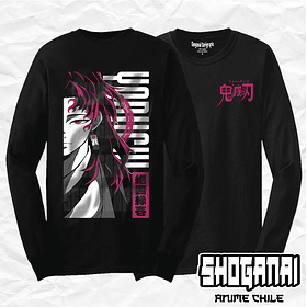 KNY49 Yoriichi Tsugikuni - Kimetsu No Yaiba / Polera manga larga