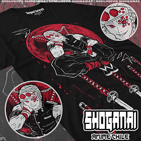 KNY51 Tengen Uzui - Kimetsu No Yaiba / Polera manga corta