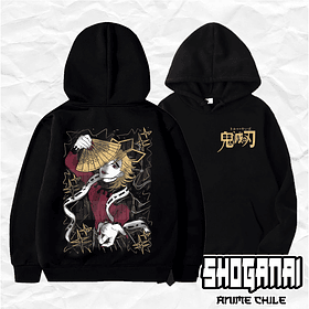 KNY55 Doma - Kimetsu No Yaiba / Hoddie - Poleron Canguro