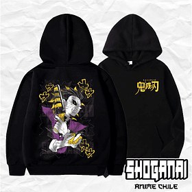 KNY56 Genya Shinazugawa - Kimetsu No Yaiba / Hoddie - Poleron Canguro