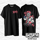 KNY57 Akaza - Kimetsu No Yaiba / Polera manga corta 1