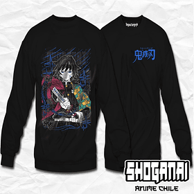 KNY60 Giyu Tomioka  - Kimetsu No Yaiba / Crewneck - Poleron Polo
