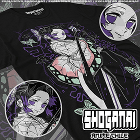 KNY61 Shinobu Kocho - Kimetsu No Yaiba / Polera manga corta