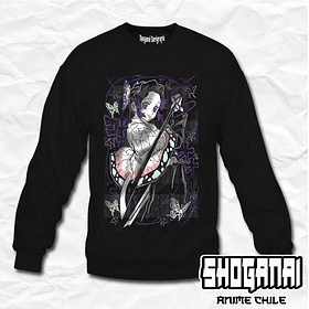 KNY61 Shinobu Kocho - Kimetsu No Yaiba / Crewneck - Poleron Polo