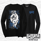 KNY66 Inosuke Hashibira - Kimetsu No Yaiba / Polera manga larga 1