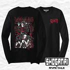 KNY68 Nezuko y Tanjiro - Kimetsu No Yaiba / Polera manga larga 1