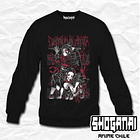 KNY68 Nezuko y Tanjiro - Kimetsu No Yaiba / Crewneck - Poleron Polo 1