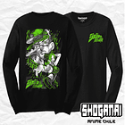 JJS01 Jotaro y Jolyne - JoJo's Bizarre Adventure / Polera manga larga 1