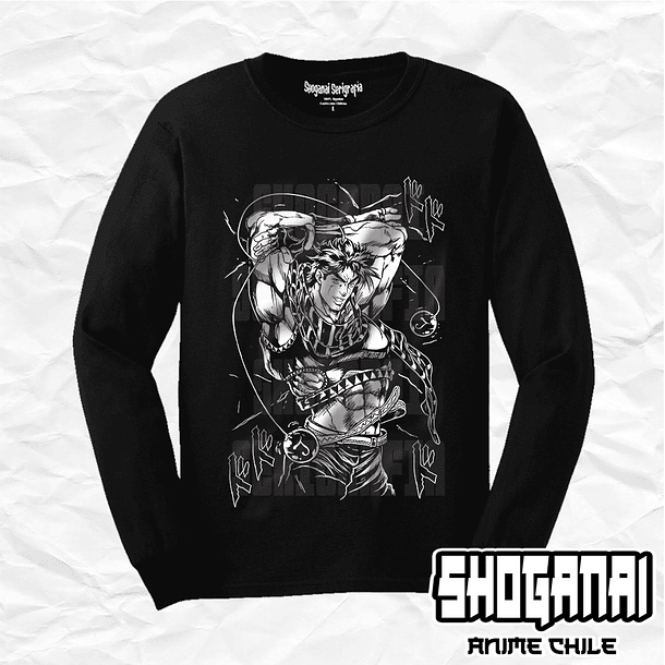 JJS03 Joseph Joestar - JoJo's Bizarre Adventure / Polera manga larga 1