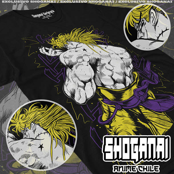 JJS05 Dio Brando - JoJo's Bizarre Adventure / Polera manga corta 1
