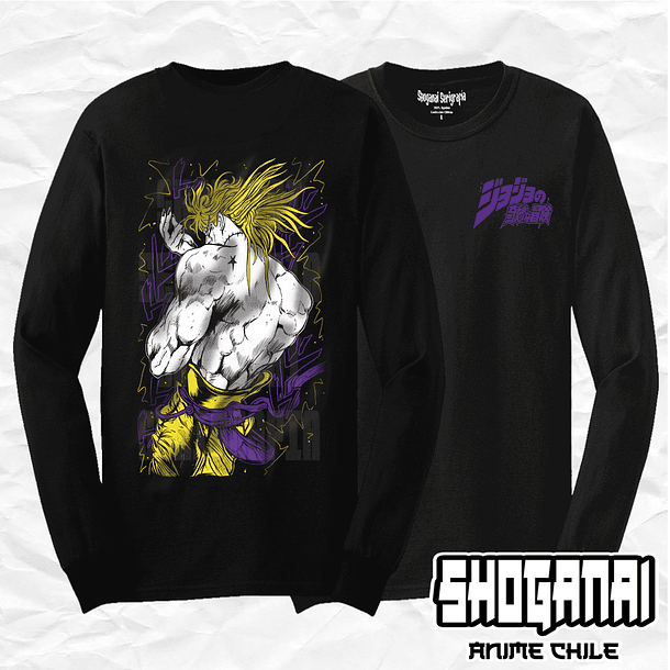 JJS05 Dio Brando - JoJo's Bizarre Adventure / Polera manga larga 1