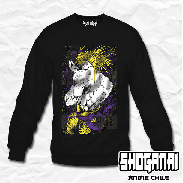 JJS05 Dio Brando - JoJo's Bizarre Adventure / Crewneck - Poleron Polo 1
