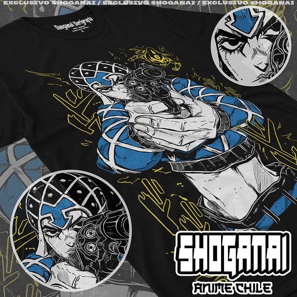 JJS06 Guido Mista - JoJo's Bizarre Adventure / Polera manga corta 1
