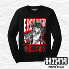 SNK01 Eren - Shingeki No Kyojin / Polera manga larga 1