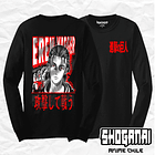 SNK01 Eren - Shingeki No Kyojin / Polera manga larga 1