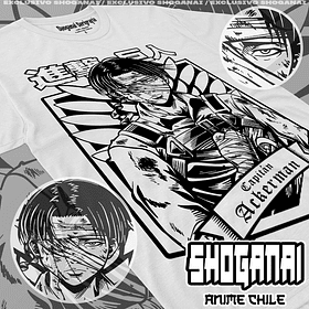 SNK02 Levi Ackerman - Shingeki No Kyojin / Polera manga corta