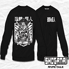 SNK02 Levi Ackerman - Shingeki No Kyojin / Crewneck - Poleron Polo 1