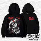 SNK03 Mikasa Ackerman - Shingeki No Kyojin / Hoddie - Poleron Canguro 1
