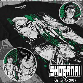 SNK04 Legión de Reconocimiento - Shingeki No Kyojin / Polera manga corta