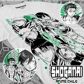 SNK04 Legión de Reconocimiento - Shingeki No Kyojin / Polera manga corta