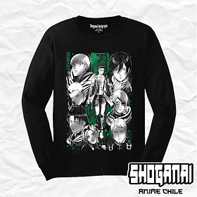 SNK04 Legión de Reconocimiento - Shingeki No Kyojin / Polera manga larga